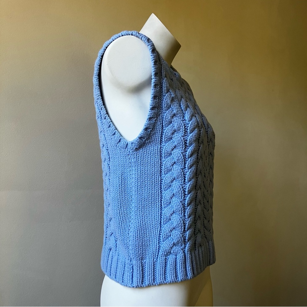 Talbots | Chunky Cable Knit Sweater Vest - Picture 5 of 7